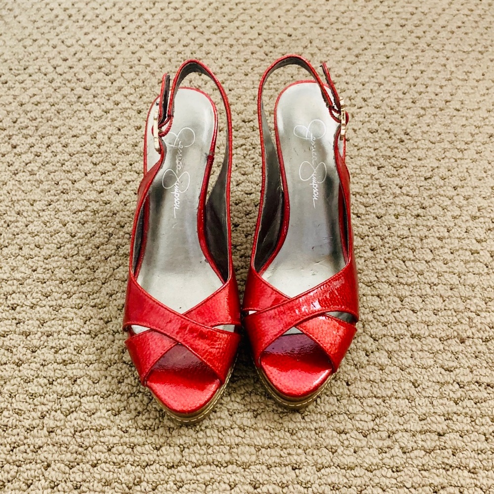 Jessica Simpson Lotus Slingback Pumps Size 6